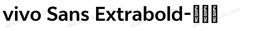 vivo Sans Extrabold字体转换